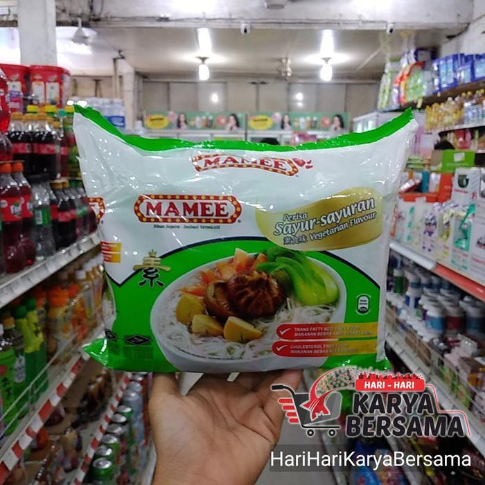Makanan Mi Mie Instan Mamee Mame Bihun Kuah Vegetarian Pack 5'S X 58Gr Promo