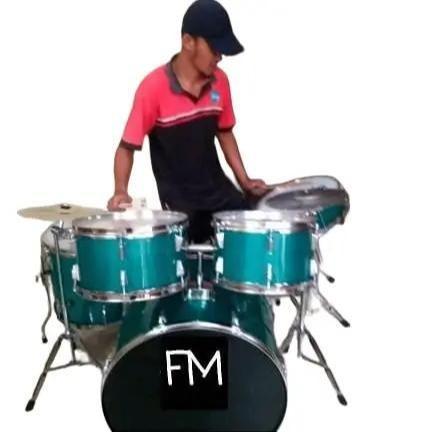 PROMO Set Drum Lengkap untuk Latihan Anak Pemula/Dewasa dengan Nama