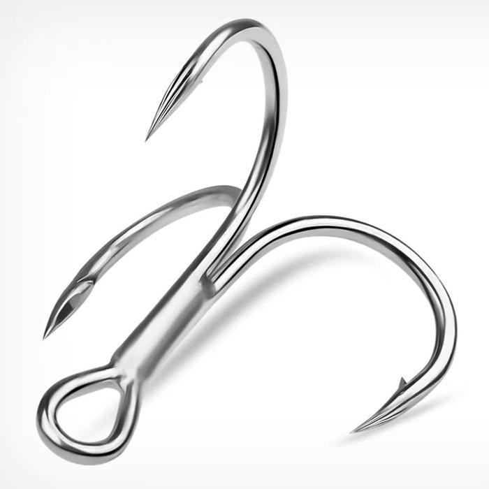 Phoenix Land 25 Pcs Premium Kail Treble Hook Triple Cabang Fukushima High Carbon Steel Treble Hook