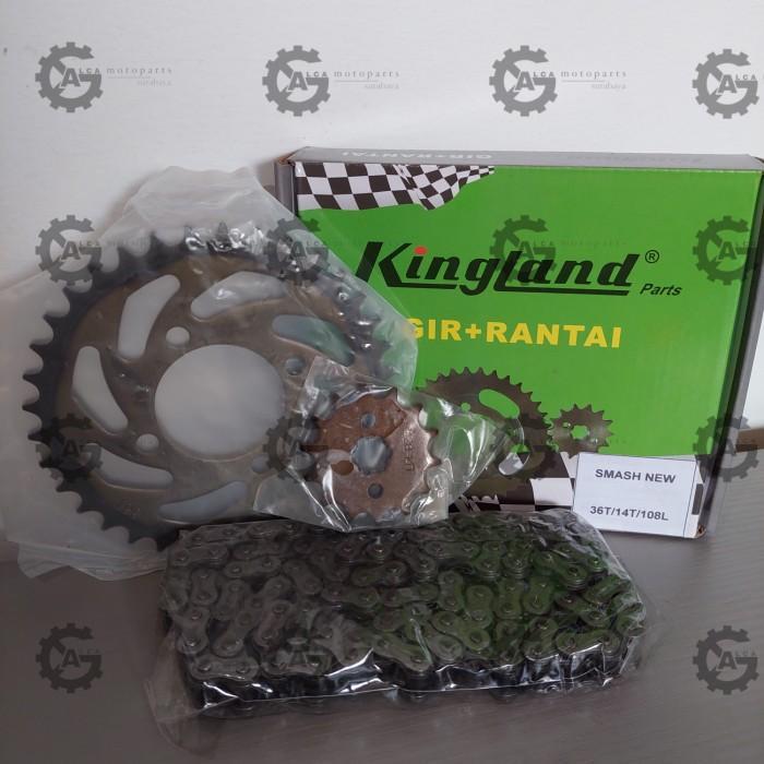 FREE ONGKIR GIR GEAR PAKET GEAR SET SMASH NEW 36T 14T 428H - 108 BISA COD