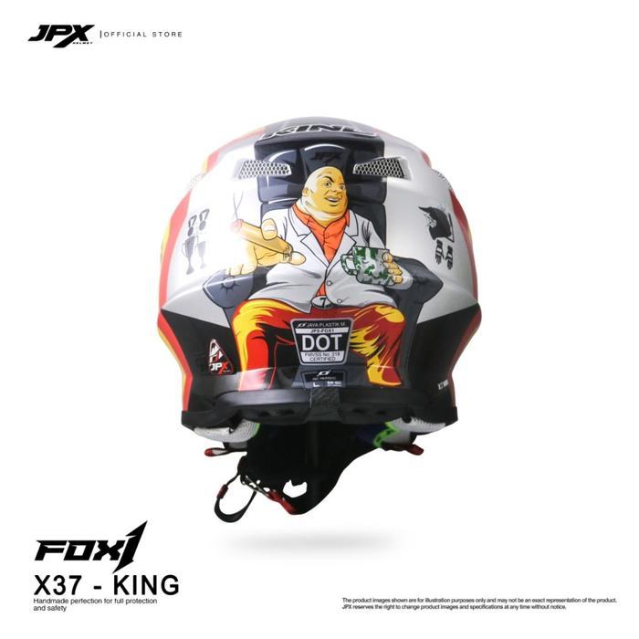 Helm Jpx Cross Full Face X37 King