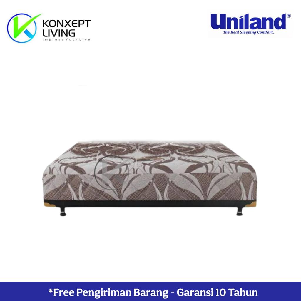 Uniland Springbed Beautybed Firmtop Ukuran 100x200 Fullset Tanpa Sandaran