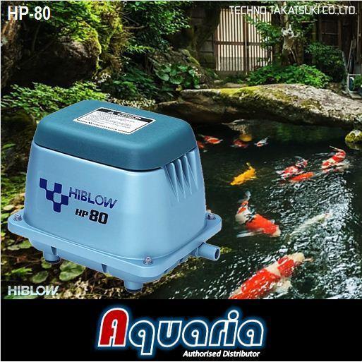 Techno Takatsuki Hp-80 Hiblow Air Pump Blower Aquarium/Kolam/Limbah Hp80 Terpercaya