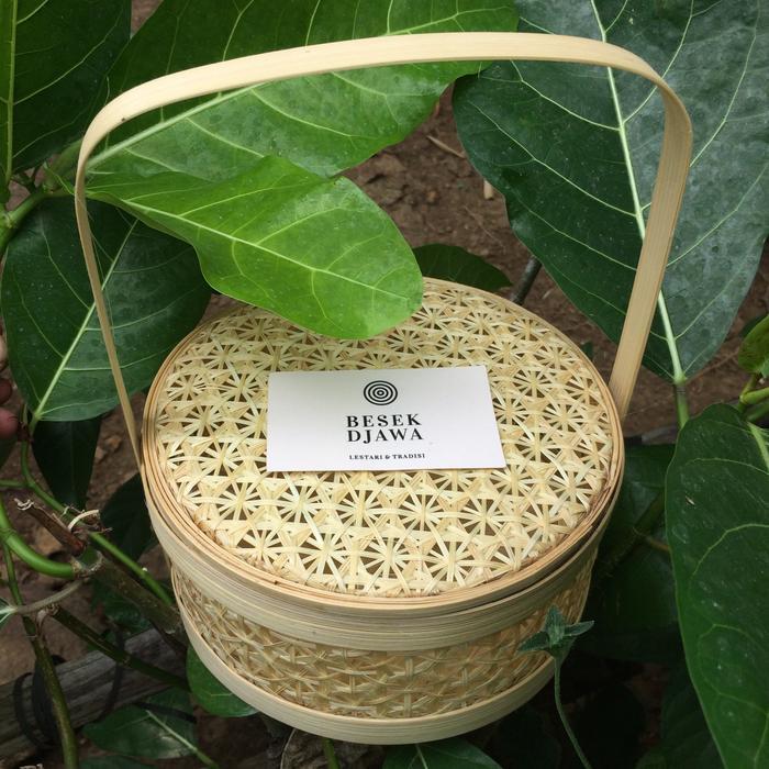 RANTANG BAMBU KERANJANG BAMBU HAMPERS RANTANG BAMBU TRUNTUM