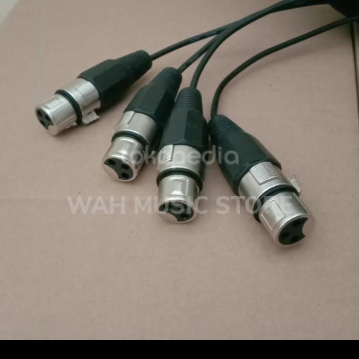 snake cable, kabel snake isi 4 lk electronics panjang 10 meter M009A
