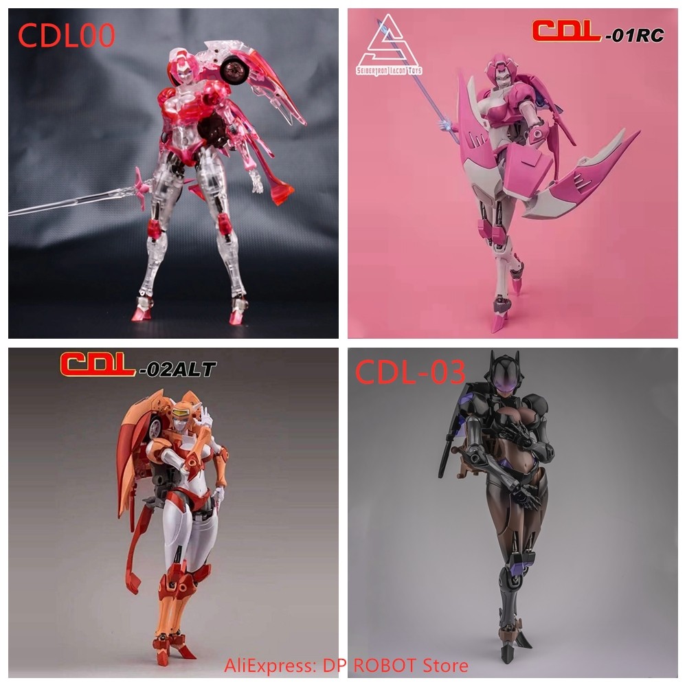 Transformation CDL-01 CDL-00 CDL-02 ALT CDL02 CDL03 CDL-03 Arcee G1 Style MP Ratio KO BigFirebird Fu