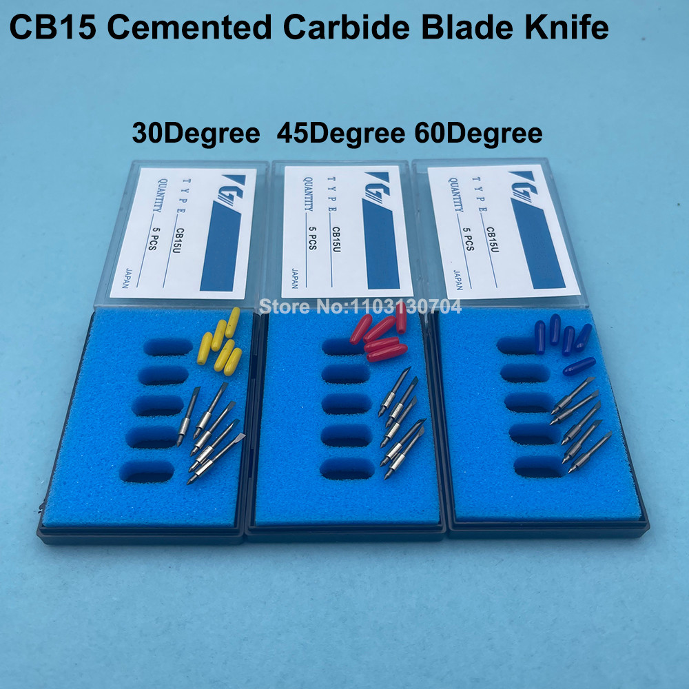 5PCS CE5000 Cutting Plotter Knife Blade for Graphtec CE6000 CE3000 CB09 CB15 Knife Blade CB09UA-5