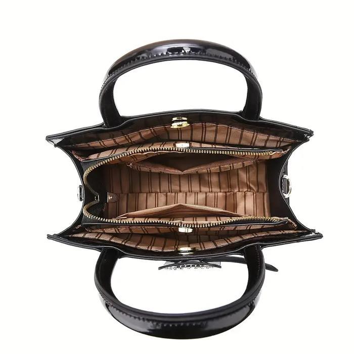 TERUJI BAGIN1-2Ginela Bag - Tas Wanita Handbag Motif Croco Elegan [gy-739]
