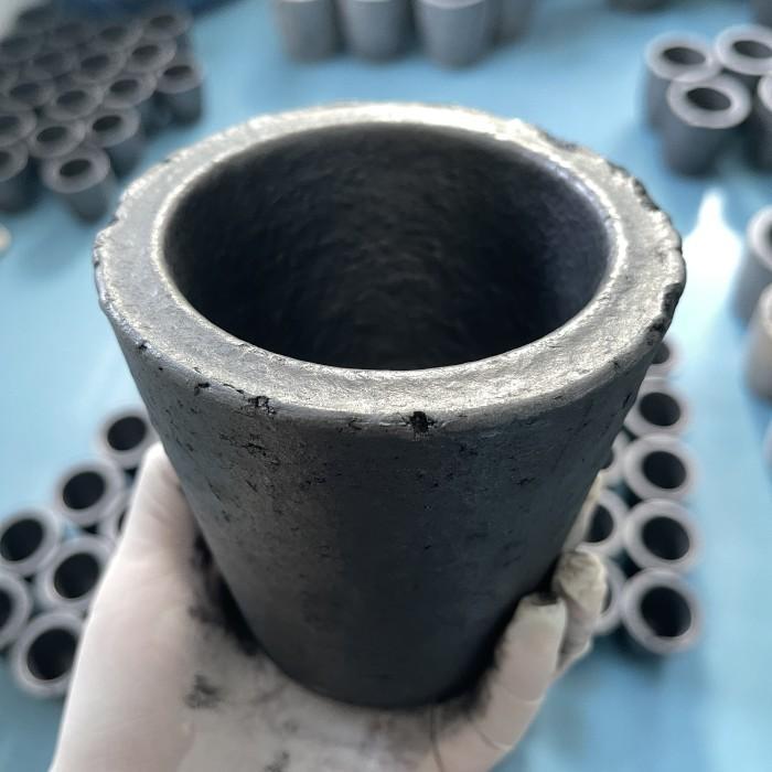 Crucible Grafid Tungku Kowi Untuk Lebur Tembaga Kuningan 4 Kg