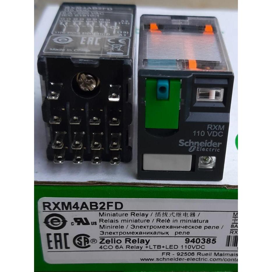 SCHNEIDER RXM4AB2FD RELAY ASLI