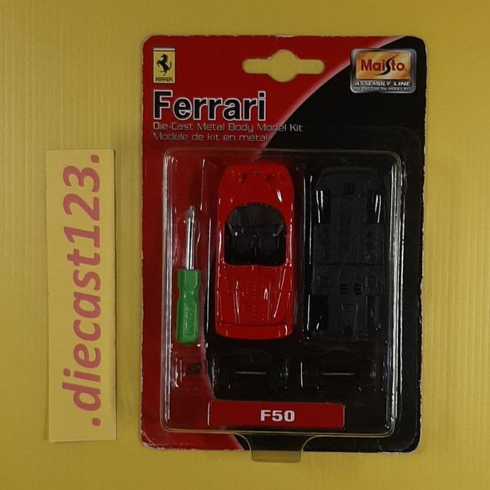 Ferrari F50 Red (Maisto Assembly Line) Skala 1:64