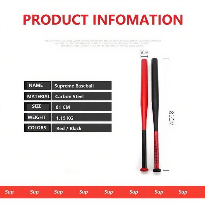 81Cm Tongkat Baseball Supreme Aluminiumlogam Stik Bisbol Alumunium Alloy Baseball Bat Tbk