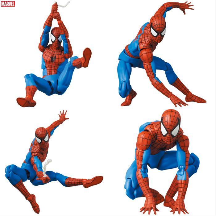HOT SALE MAFEX NO.185 MAFEX SPIDER-MAN CLASSIC COSTUME VER. TERMURAH