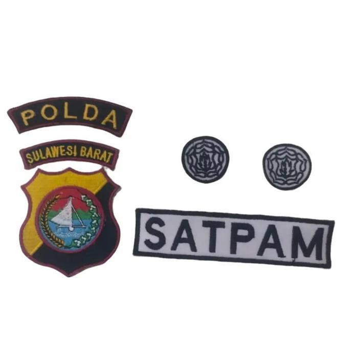 Atribut Dasar Satpam/Security - Bordiran