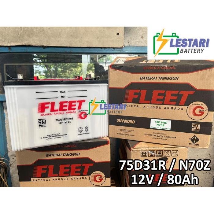 Aki Basah Fleet 75D31R / N70Z