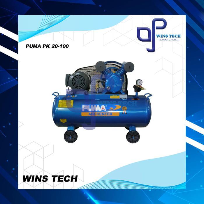 COMPRESSOR/KOMPRESOR ANGIN PUMA PK 20-100 2 HP DENGAN DINAMO BOLOGNA