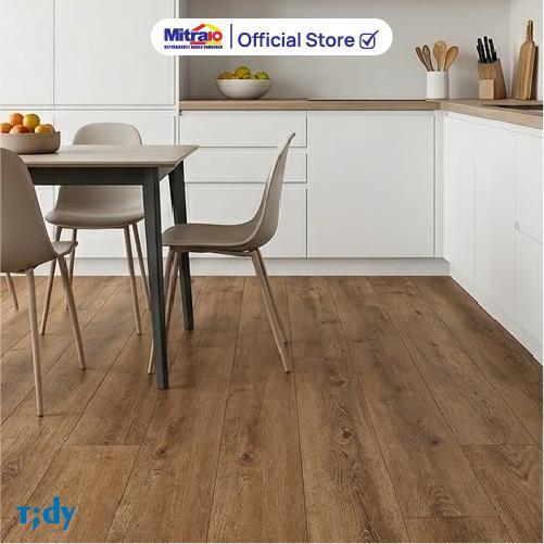 Vinyl Lantai Tidy RUNM1182-2 Honey Oak 3.753m - Lantai Kayu