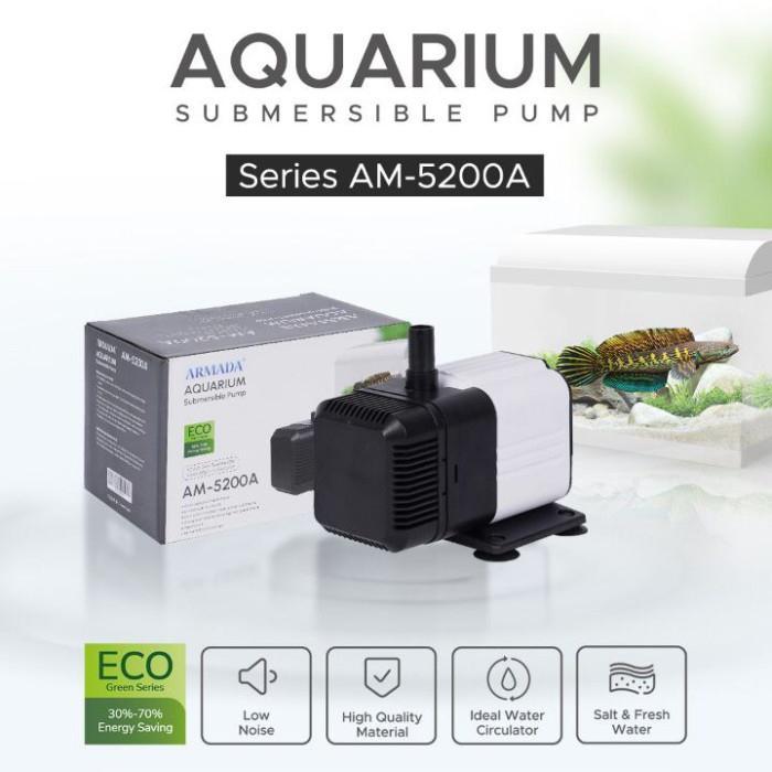 Terlariss POMPA AQUARIUM ARMADA AM-5200 A / POWER HEAD 5200 LOW WATT