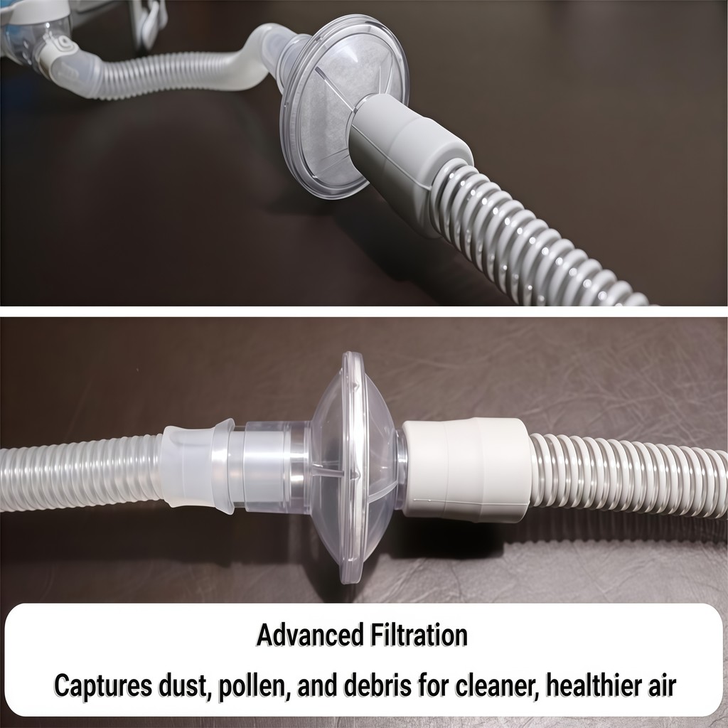 Filters for Cpap Machine - Cpap Filters fit Inline Filters Compatible with Resmed and Any Machine