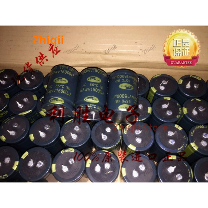2pcs/4pcs Original new 15000UF 63V Korea SAMWHA electrolytic capacitor 63V15000UF 35*50mm HC
