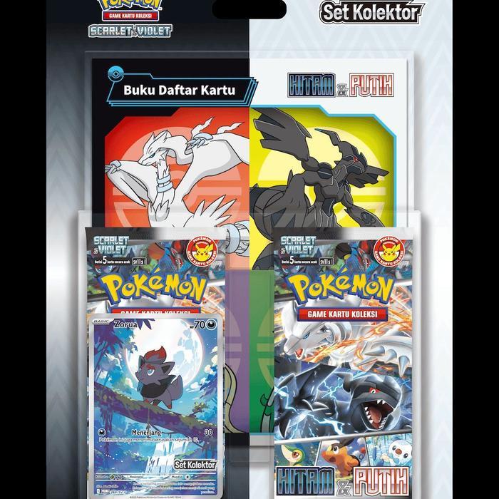 Set Kolektor Hitam & Putih - Pokemon TGC SV11s