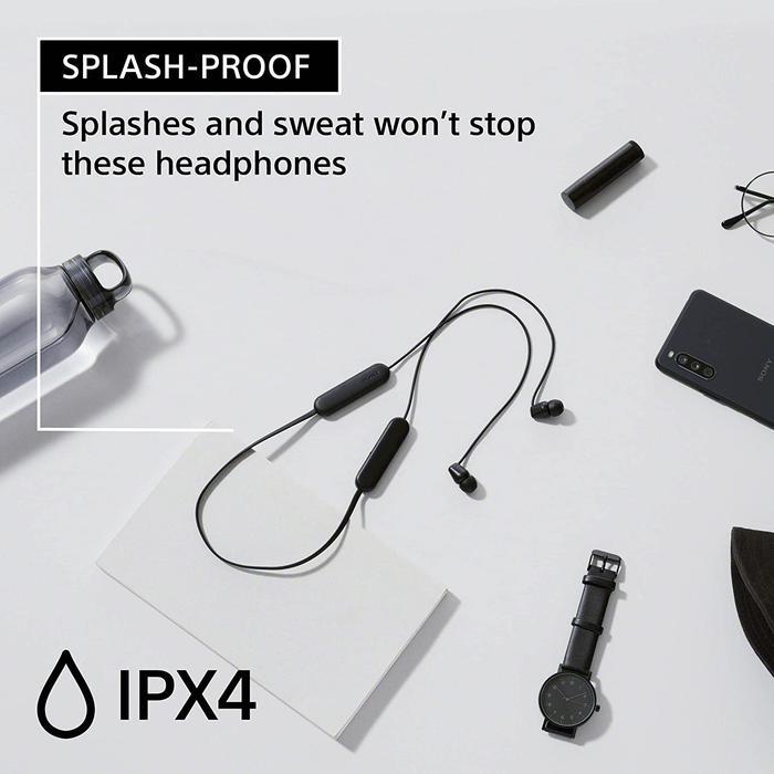 Sony Center Sony Wi-C100 Earphone Wireless In-Ear Headphones Wi C100 Bluetooth Earphone Wic100