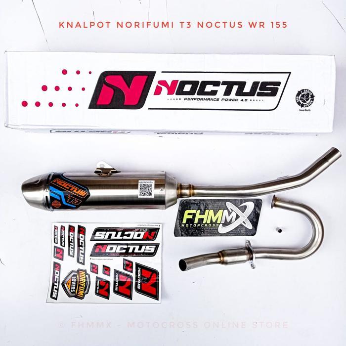 knalpot norifumi noctus T3 CRF 150 L WR 155 KLX 150 - WR