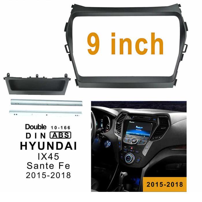 Frame Panel Hyundai Santafe 9 Inchi 2012 Up Android Santa Fe