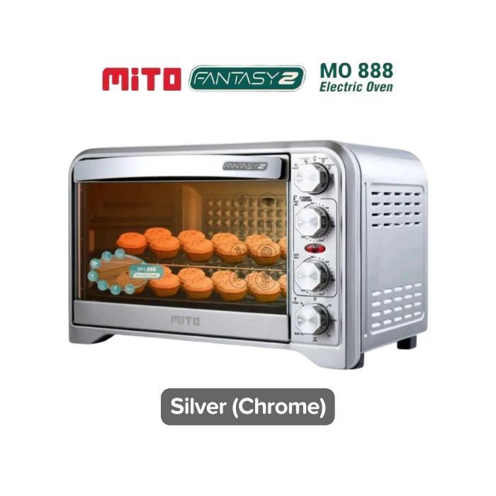 Oven Listrik Mito Mo888 Mo 888 Fantasy 2 33 Liter Open Mitochiba Stainless Loyang #Gratisongkir - Si