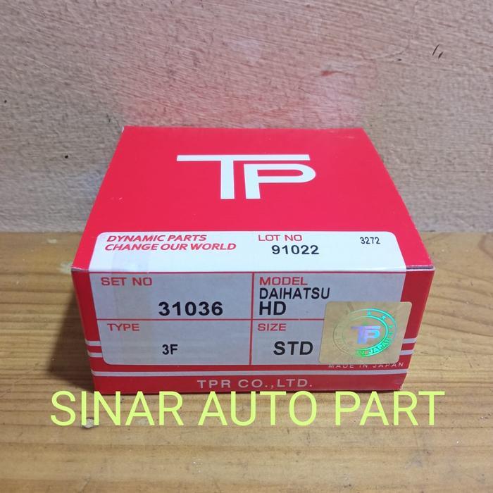 RING PISTON SET RING SEHER DAIHATSU ZEBRA S89 FEROZA TP JAPAN