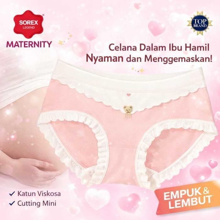NEW PRODUK CELANA DALAM SOREX 1156 BASIC SUPER SOFT PAKET ISI 2,3,6 CELANA DALAM HAMIL WANITA