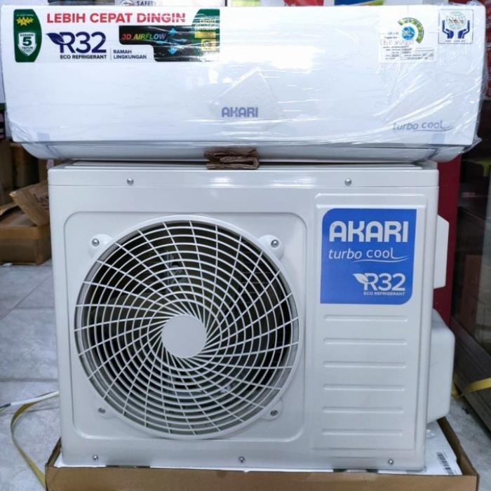 AC AKARI A-05E3LW 1/2PK R32 LOWWATT NEW + PASANG DEPOK