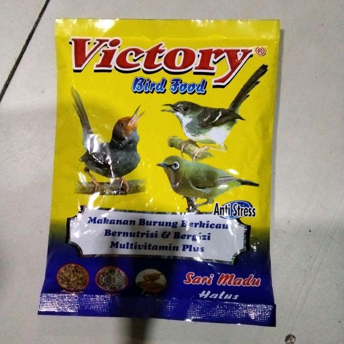 Sale- Victory Bird Food Pakan Burung Buat Burung Ciblek Pleci Prenjak Jledekan Pancawarna Calibri