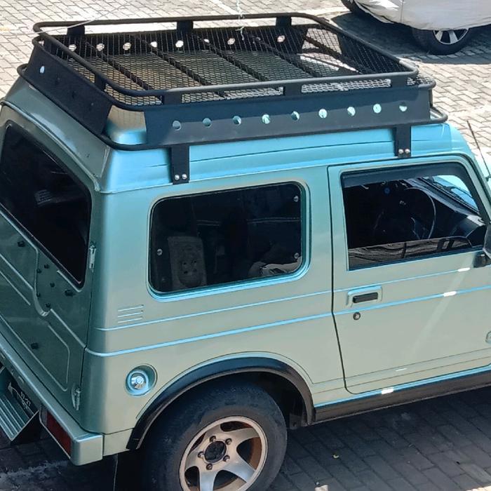 Roofrack rak atap mobil / bagasi atap mobil / Roofrack custom / rak bagasi mobil - katana jenong
