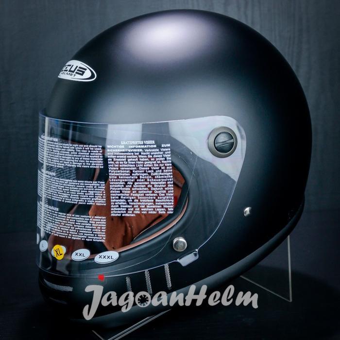 ZEUS HELM ZS816E SOLID RETRO ZS 816E CLASSIC ZS-816 Helmet Motorcycle