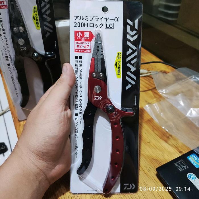 Tang Split Ring Daiwa 200H Aluminum Pliers Pancing