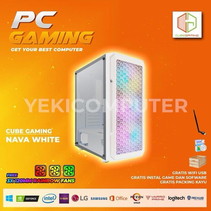 CPU / PC RAKITAN GAMING CORE i5 SIAP GAME BERAT SETARA PS4 - RX 580 8GB