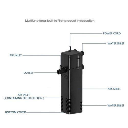 YANG YP1000L YP 1000L Mini Internal Filter mesin pompa Aquarium Aquascape