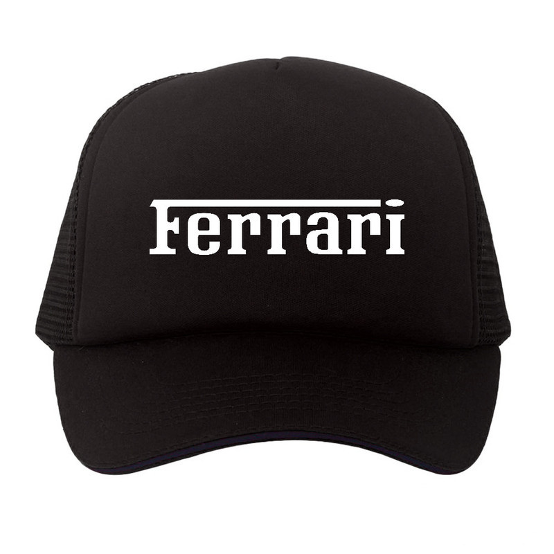 Topi Trucker ferrari Logo