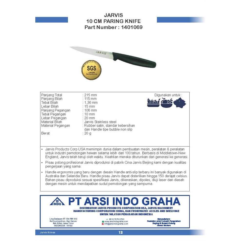 1401069 JARVIS 10 CM PARING KNIFE