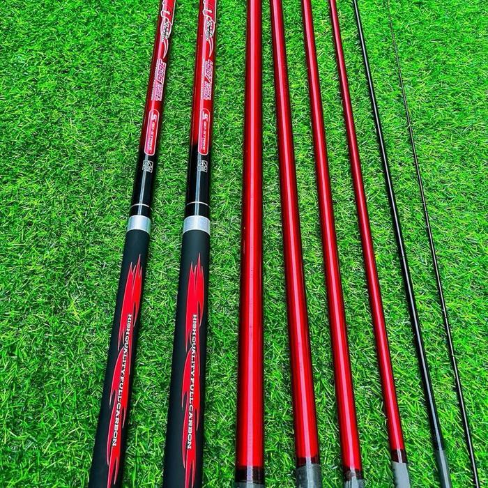Tegek Red Comet High Carbon Kaku Untuk Ikan Babon - UKURAN 450cm