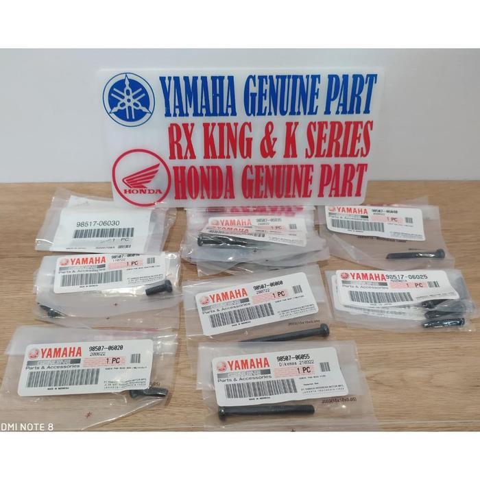 Baut mesin set rx king original
