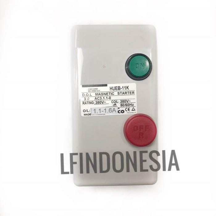 CONTACTOR / KONTEKTOR TECO - 3 PHASE ANTI OVERLOAD