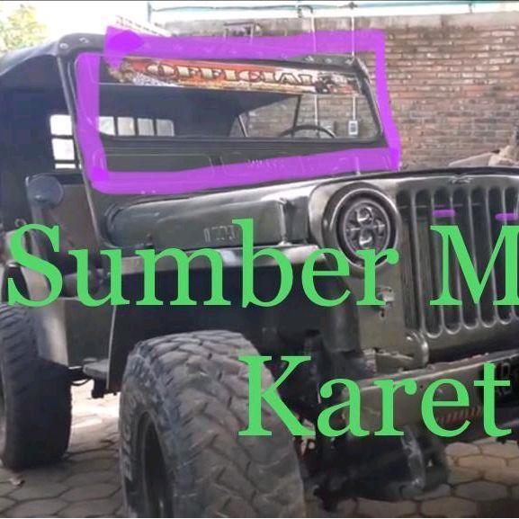 Karet Kaca Depan Kaca Muka Willys