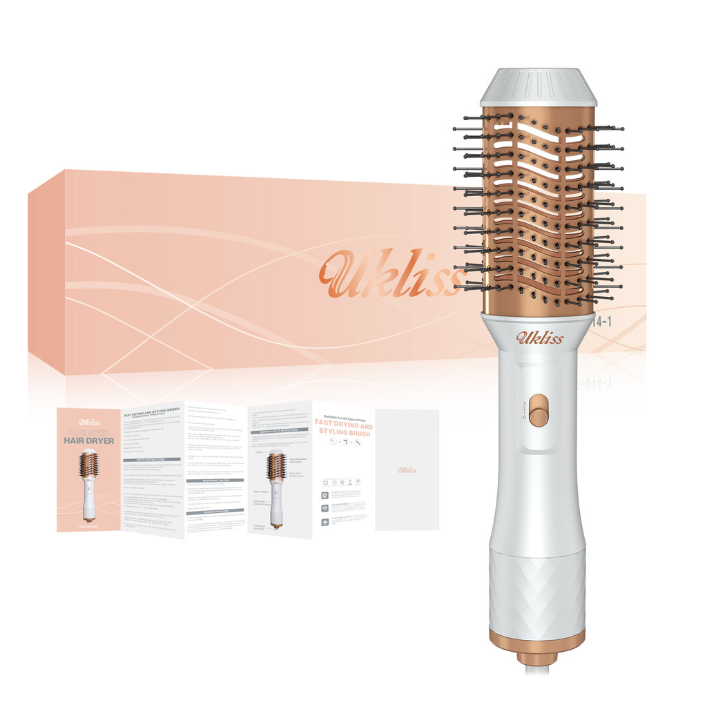 Hot Air Brush Dryer and Straightening Brush Hair Dryer Volumizer Hair Dryer Brush blower Brush Hair 