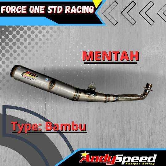 Knalpot Fiz Force1 Fizr Alfa Sigma Standar Racing Bambu Merk Andy Speed