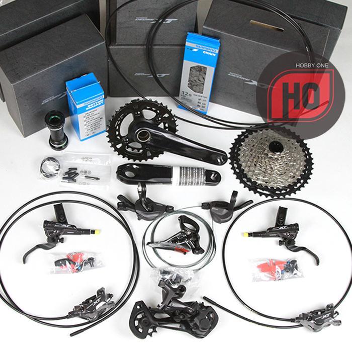 TERBARU Shimano XT M8100 2x12 Speed Groupset PROMO