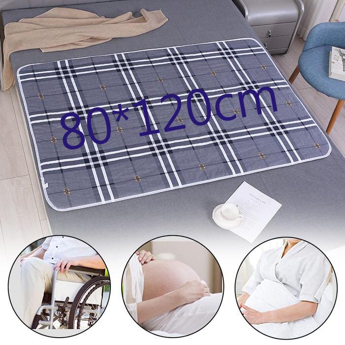 Alas Ompol Dewasa/Washable Absorbent Bed Pad/Alas Ompol Perlak Bayi Dewasa/Waterproof Reusable