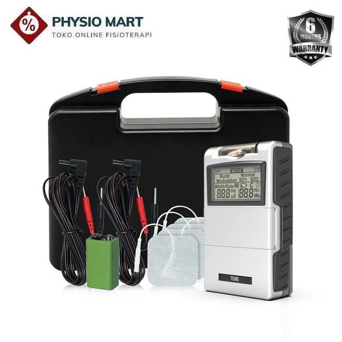 Tens Portable 2 Channel Alat Fisioterapi Original Homecare Terlaris