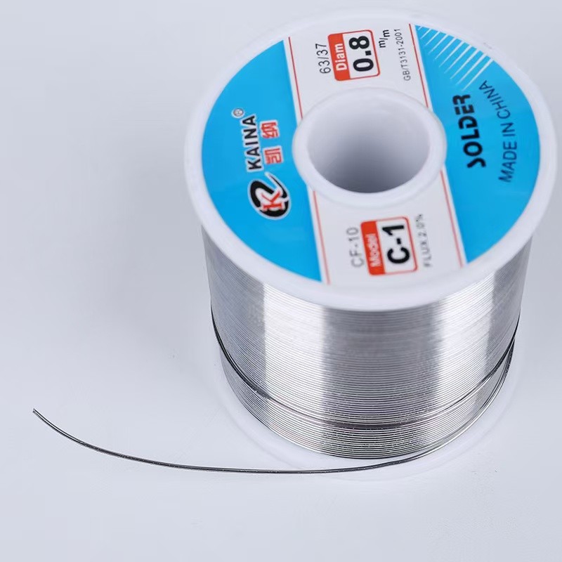 KANA High Brightness No Wash Solder Wire C1 Solder Rosin Cored Wire 450g Tin Wire 0.5mm 0.6mm 0.8mm